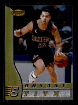 1996 Basketball Bowman's Best Bryant Stith Denver Nuggets #3 3 - Image 1 of 2