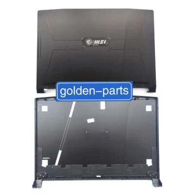 Nuevo para MSI Pulse GL66 MS-1581 MS-1583 15-B12U Serie Negra Superior LCD Cubierta Trasera Foto 1 de 4