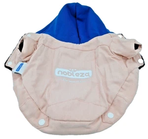 nobleza Dog Hooded Jacket Medium Pink/Blue. DG4 - Picture 1 of 7