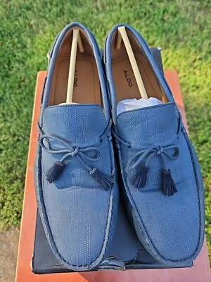Zapatos de lona para hombre Aldo azul "ADEILIA" talla 13 EE. UU. Foto 1 de 4