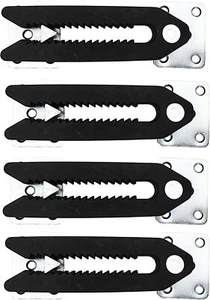 Couch Clamp "Steel" Non-Slip Sectional Connectors for Sliding Sofas - 4 Pack - Picture 1 of 5