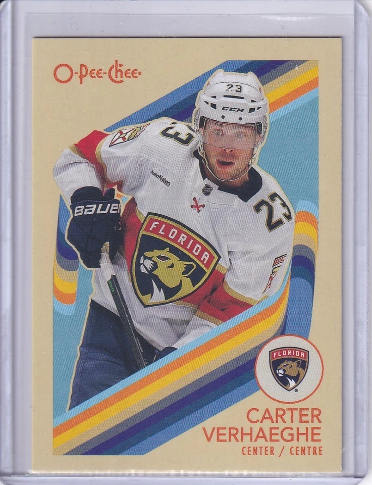 Carter Verhaeghe 2023-24 O-Pee-Chee  Retro  #177 - Florida Panthers - Image 1 of 2