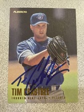 Tim Crabtree Autographed 1996 Fleer Card #271 Toronto Blue Jays