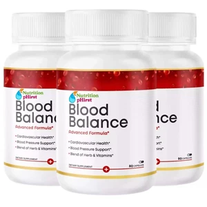 Glycogen Blood Balance Capsules , Max Strength, Glycogen Pills (3 Pack) - Picture 1 of 6