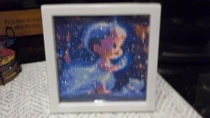 FINISHED DIAMOND ART PAINTING - BOY ANGEL - Picture 1 of 5