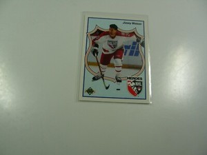 Jimmy Watson 1991 Upper Deck NHL Heroes (French) card #514