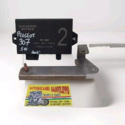 Centralina Sensori Parcheggio Originale Peugeot 307 SW PSA 9651662680 - 601.882 - Immagine 1 di 4