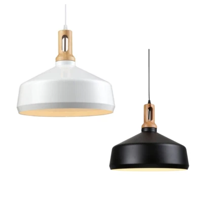 Lampadario Portalampada a Sospensione Attacco E27 Design Nordico IP20 Da Interni - Immagine 1 di 4