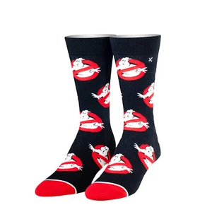 ODD SOX Men's Crew Socks - Ghostbusters Logos (UK 6-12 | EU 40-46) - Picture 1 of 3