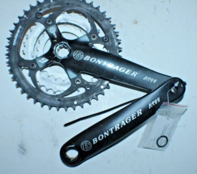 Комплект из трех шатунов Bontrager черный 175 мм BCD104/64 ISIS 9 скоростей дорога США грузоотправитель:) - Изображение 1 из 4