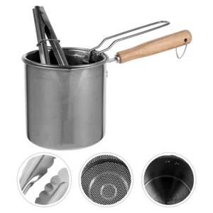 304 Edelstahl -Fritteuse -Set Frittiertopf Edelstahlküchenutensilien - Bild 1 von 12