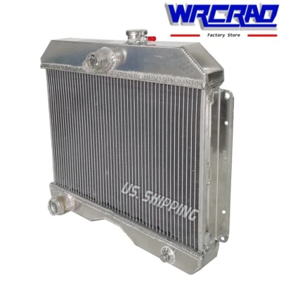 Radiador de aluminio para camiones Jeep Willys 1946-1964/1958 1952 CJ3 CJ5 CJ6 Foto 1 de 4