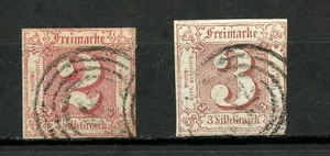 KMC4076-Germany-Northern District #11-12 (G890) Numerals, used, FVF, CV$190.00 - Picture 1 of 2