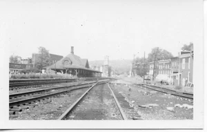 2G387 RP 1967 NYC BOSTON & ALBANY STAZIONE FERROVIARIA CHATHAM NY - Foto 1 di 1