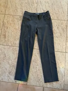 100% AUTHENTIC BLUMARINE GRAY COLOR LADY’S PANTS, SIZE 44”, MADE IN ITALY - Picture 1 of 10