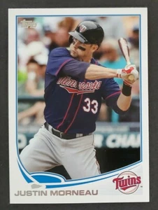 2013 Topps #575 Justin Morneau TWINS baseball card NM/MT - Picture 1 of 2