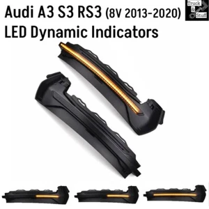 LED Sequential Dynamic Indicators For Audi A3 S3 RS3 (8V 2013-20) Mirror Signals - Picture 1 of 9