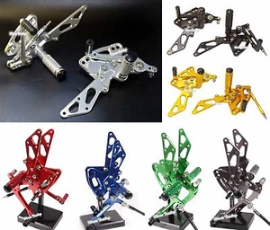 Adjustable Rearsets Rear Set Foot Peg For 2011-2016 KAWASAKI Ninja 1000 Z1000/SX - Picture 1 of 51