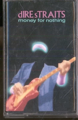 Dire Straits Money For Nothing cassette Europe Vertigo 1988 cassette. Made in - Image 1 of 2