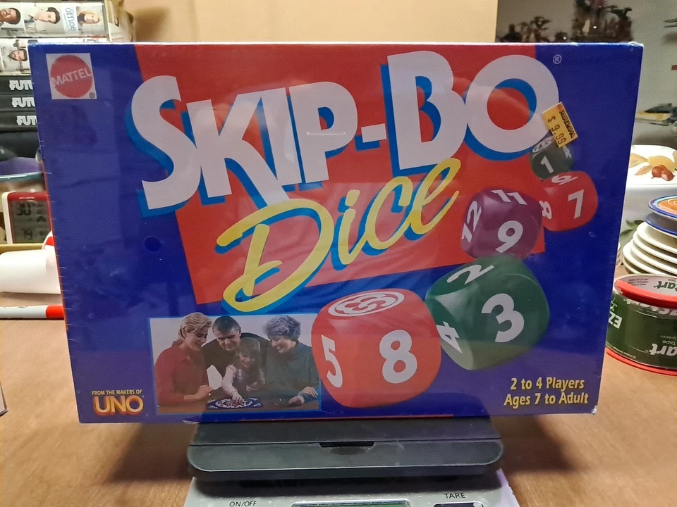 Skip-Bo Dice Board Game by Mattel - Factory Sealed Brand New Wb1 - Image 1 of 4