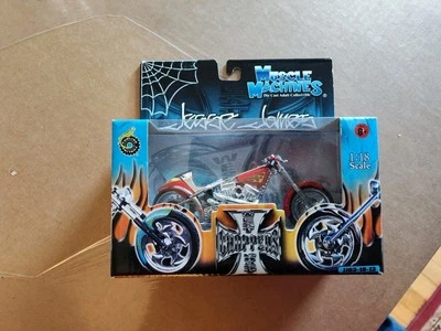 2003 Jessie James West Coast Chopper EL DIABLO II Motorcycle JJ03-18-13  1:18 - Image 1 of 4