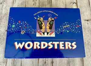 VTG WORDSTERS The Great Little Word Game Board Milton Bradley Cards 1991 SEALED - Picture 1 of 3