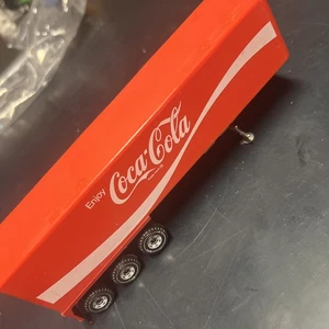 SIKU EUROBUILT TRAILER Only COCA COLA 1/55 #3117 Germany - Picture 1 of 6