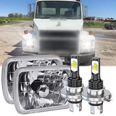 Faro LED alto-bajo para Mack RD CH SFA MS300P CH600 CS200P 7x6" Foto 1 de 4