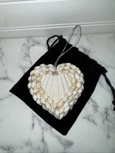 Handarbeit Muschel Herz Weihnachtsschmuck  - Bild 1 von 3