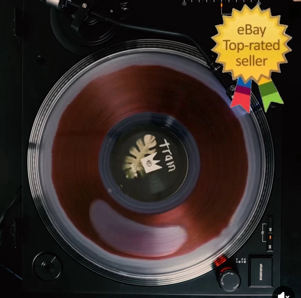 ✅SHIPS NOW✅ Train Save Me, San Francisco Wine‑Filled 12 Vinyl Gestalt WINYL /100 - Image 1 of 1