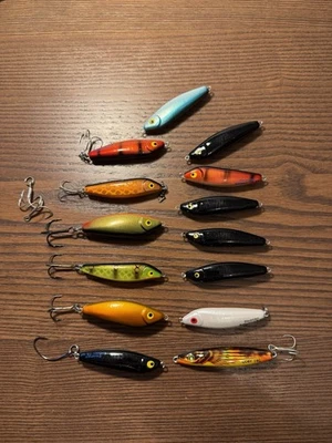 Falkfish Spöket Wobbler Spinner Blinker angelzubehör Konvolut Köder - Bild 1 von 4