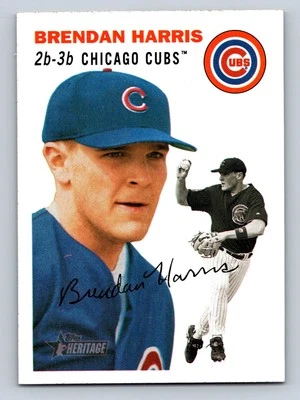 2003 Topps Heritage #202 Brendan Harris Chicago Cubs - NM/MT - Image 1 of 2