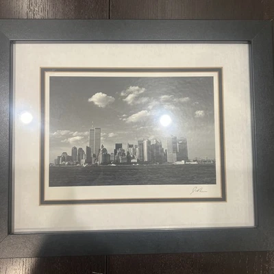 Juego de 2 impresiones enmarcadas JESSE KALISHER GALLERY SIGNATURE SERIES NEW YORK SKYLINE Foto 1 de 4
