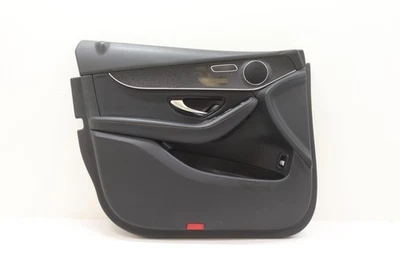 2020 - 2022 MERCEDES GLC300 X253 FRONT LEFT DOOR TRIM COVER PANEL OEM BLACK_101 - Image 1 of 4