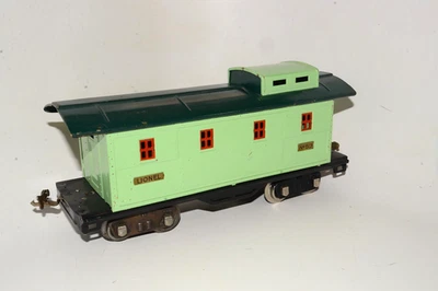 Lionel #517 Standard Gauge Green Caboose Restored Not finished New Truck - Image 1 of 4