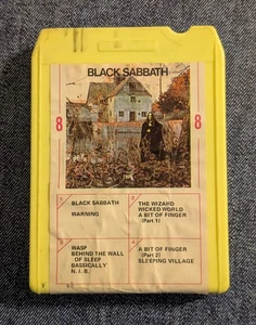 Black Sabbath - Self Titled (8-Track) 70s Hard Rock Metal - M 81871 - Untested - Imagen 1 de 17