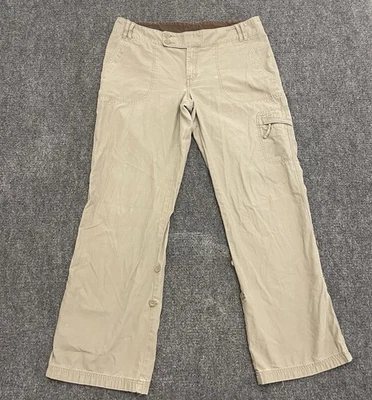 The North Face 裤子女式 14 米色天秤座 AV2U 货物可转换卷起来 — 第 1/4 张图片