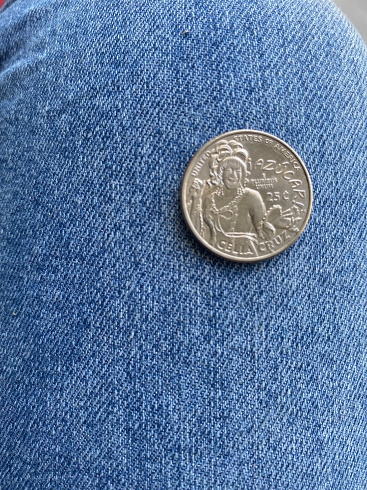 2024 P Celia Cruz American Women Series Uncirculated From US Mint roll. - Image 1 of 4