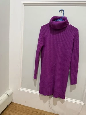 Платье женское Banana Republic размер XS бордовое с длинным рукавом длина до колена эластичное - Изображение 1 из 2