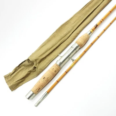 Vintage Heddon Bamboo Casting Rod. 5’. See Description. W/ Sock. - Image 1 of 4