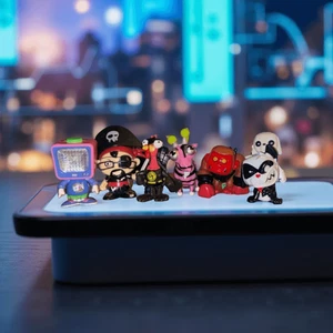 "Figuras de jugador FGTeeV demonio Freek Ollreo Gurkey 2"" figuras B21" - Imagen 1 de 5