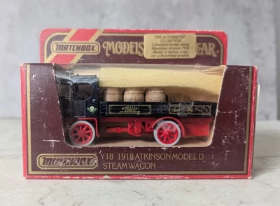 Models Of Yesteryear Y-18 1918 Atkinson D Type Steam Lorry Ltd Ed-Not Matchbox  - Image 1 of 4