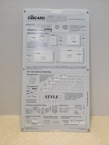 The CadCARD Slidechart a reference tool for AutoCAD - Picture 1 of 2