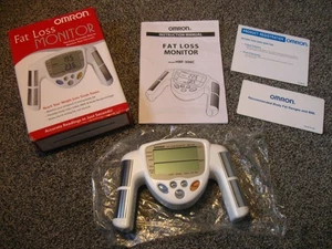 Omron HBF-306C Fat Loss BMI Monitor Tracker Handheld Analyzer with Manual White - Picture 1 of 23
