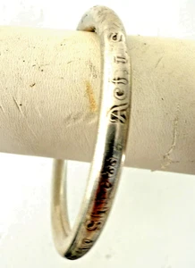 Shakespeare Sonnet Bracelet Bangle Inspirational Message STERLING SILVER Friends - Picture 1 of 16