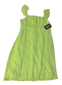 Art Class Girls’ Dress XL (14) Green Flutter Sleeve Sundress NWT - Picture 1 of 2