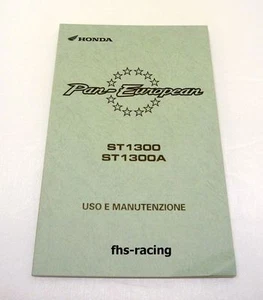 HONDA ST 1300 original, edición 2002, manual del conductor, USO E MANUTENZIONE - Imagen 1 de 1