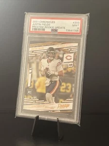 2021 Panini Chronicles - Prestige Rookies Update #203 Justin Fields (RC) PSA 9 - Picture 1 of 2