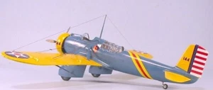Curtiss A-12 Shrike 67" WS RC Airplane Laser Cut Balsa Ply Short Kit W/ Plans - Picture 1 of 7