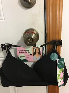 BRAND NEW WOMEN'S SIZE M KINDLY YOURS SO COMFY CROSS-OVER MICRO WIRE-FREE BRA - Picture 1 of 10